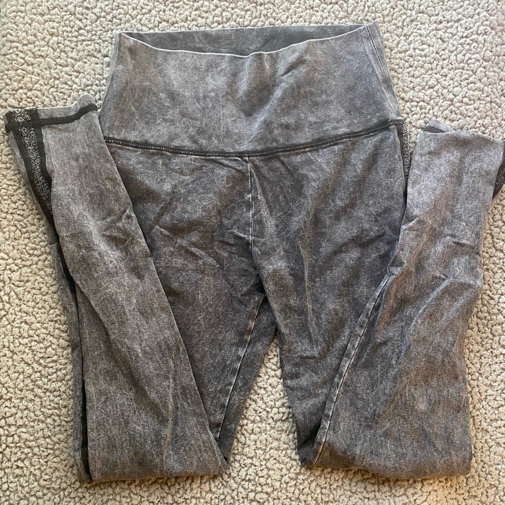 High rise grey aerie leggings